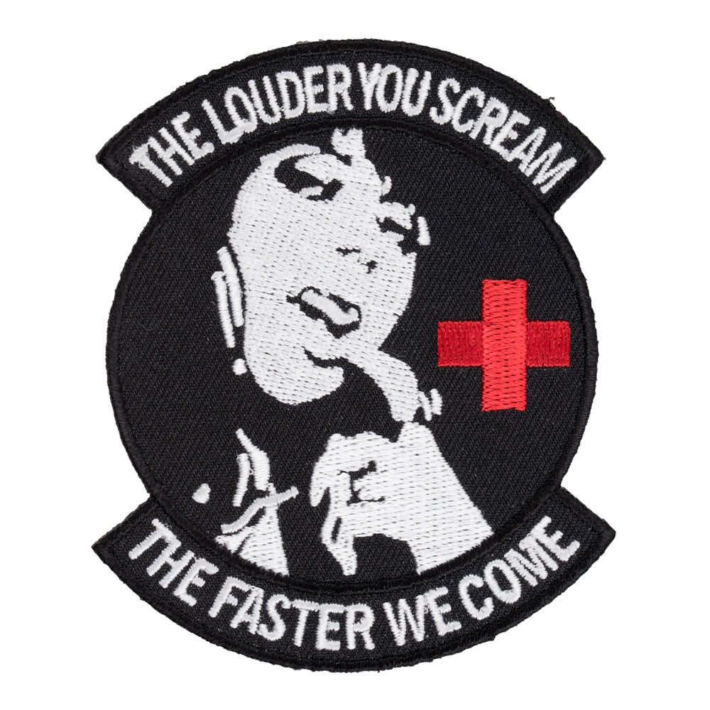 The Louder You Scream Patch, Nursing &amp; Medical Patches — product image
