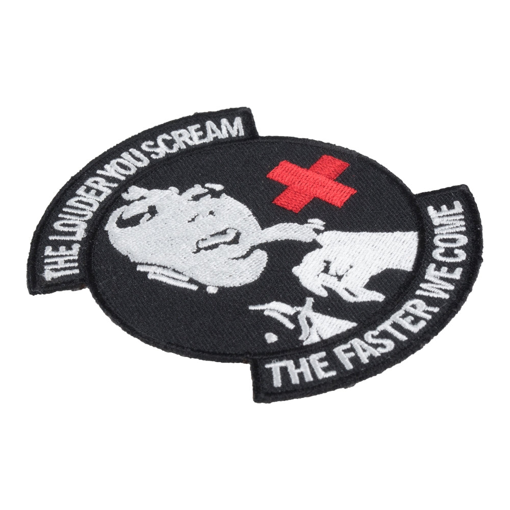 The Louder You Scream Patch, Nursing &amp; Medical Patches — detail view 1