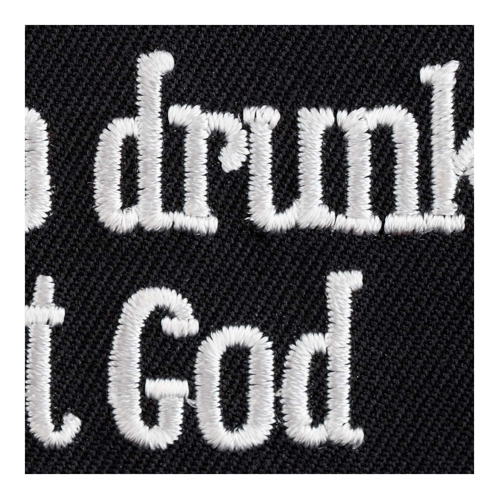 I Swear To Drunk I Am Not God Patch, Drunk Patches — detail view 1