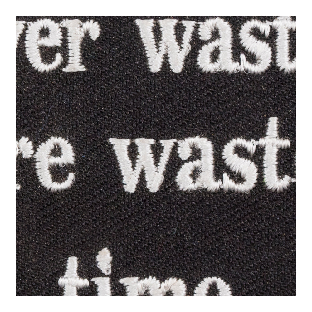 Time Is Never Wasted Patch, Funny Drunk Patches — detail view 2