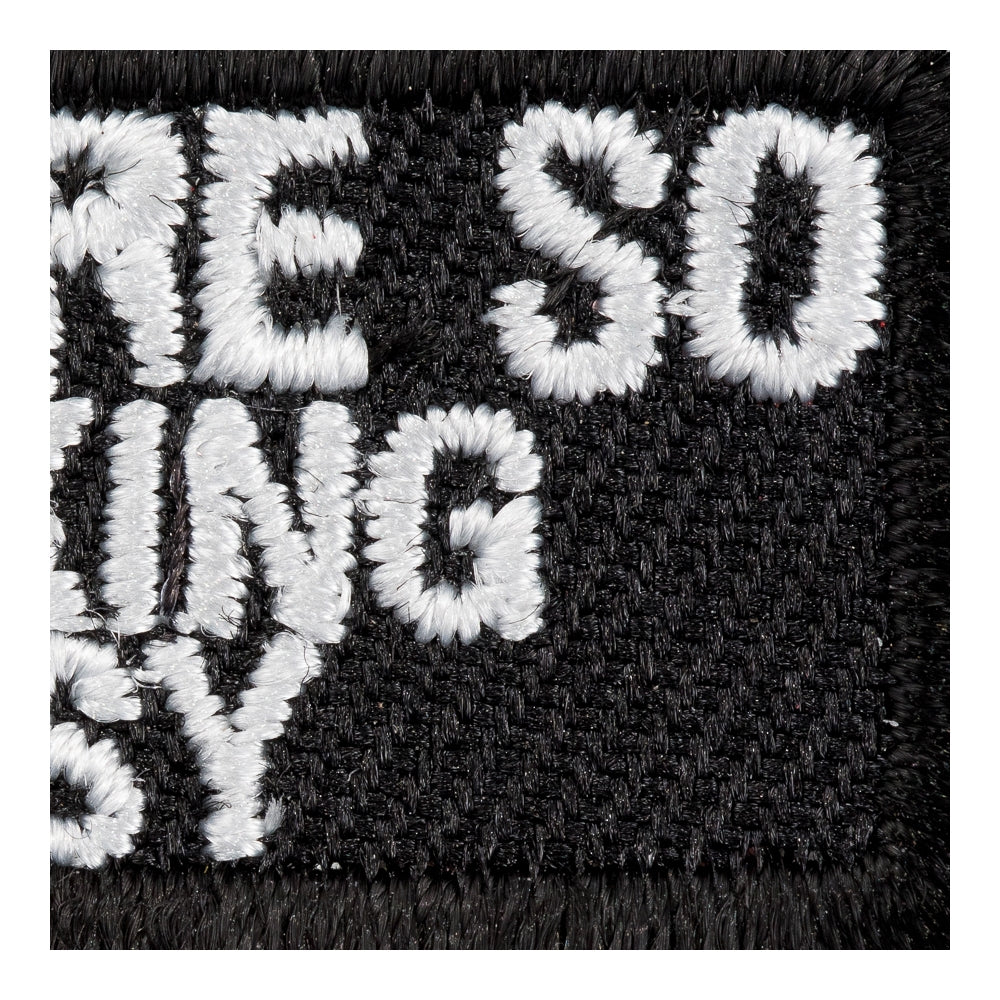 Tiny, You Are So Fucking Nosy Patch, Funny Patches — detail view 2