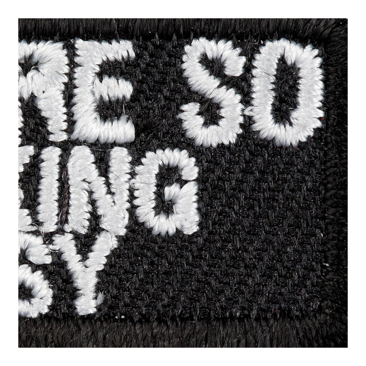 Tiny, You Are So Fucking Nosy Patch, Funny Patches — detail view 2