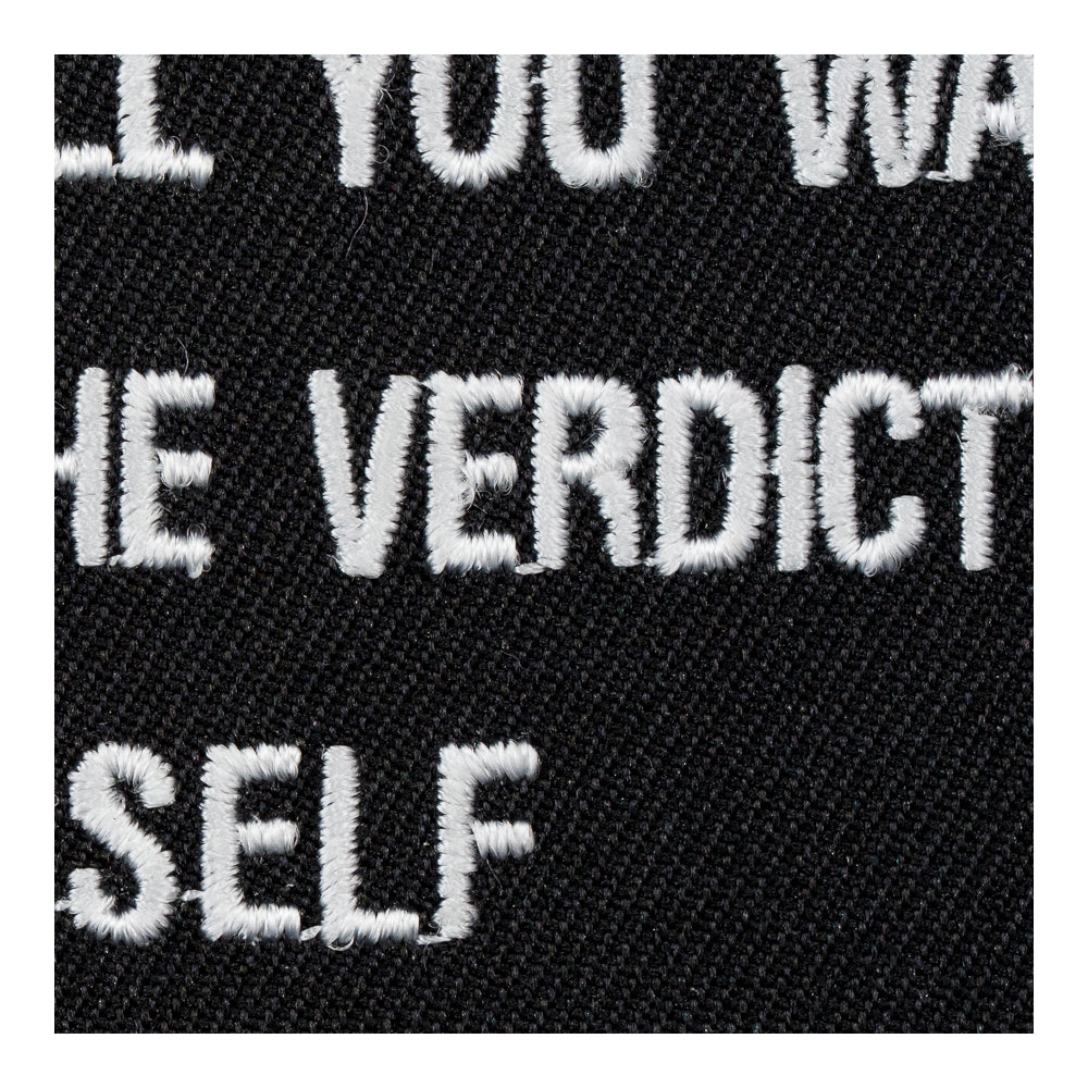 Judge Me All You Want Patch, Funny Patches — detail view 2