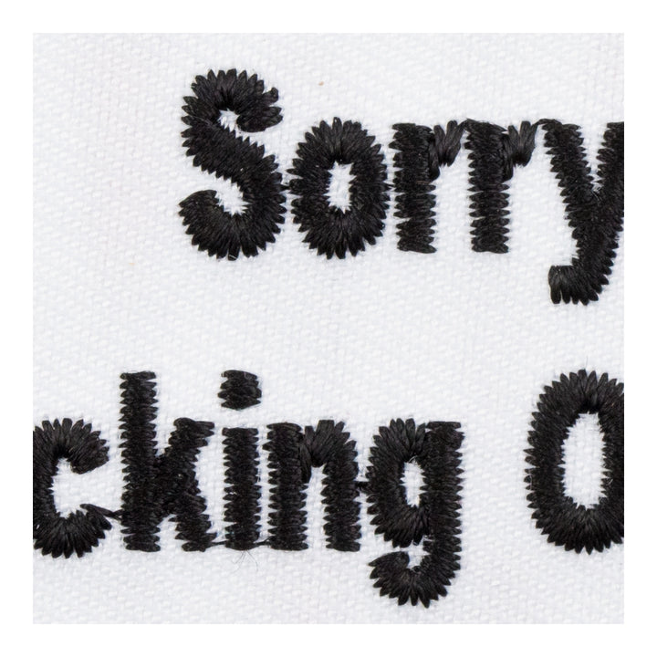Sorry I&