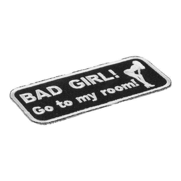 Bad Girl! Go To My Room Patch, Dirty Sayings Patches — detail view 1