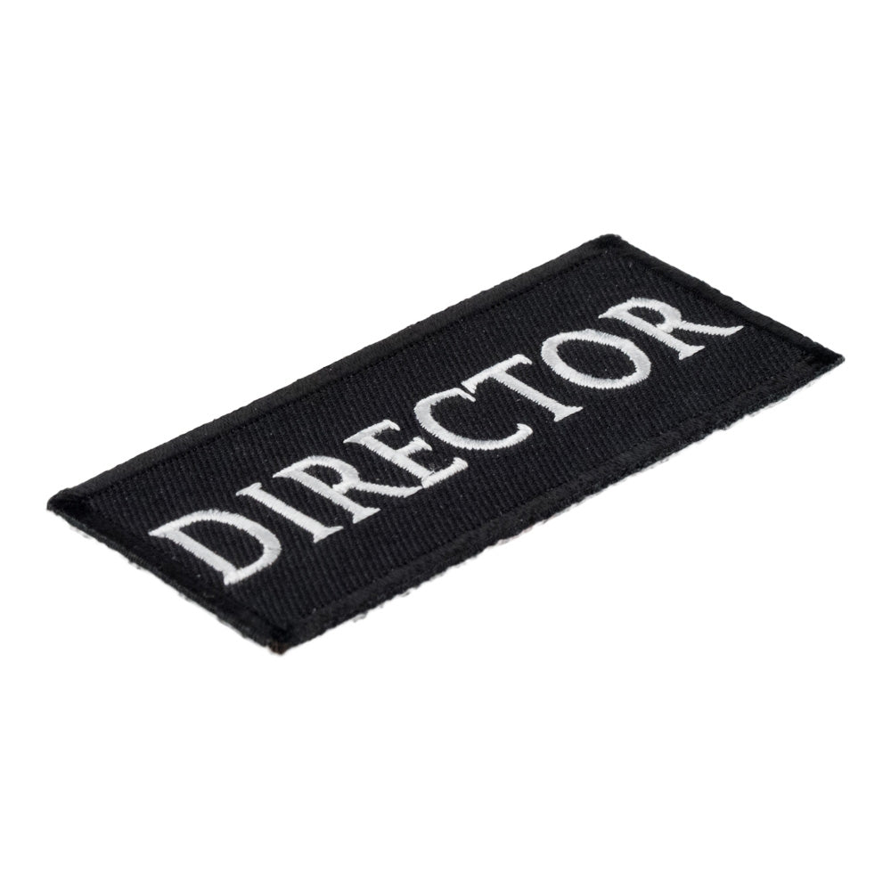 Director Black &amp; White Patch, Biker Club Patches — detail view 1