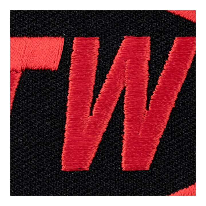 FTW Red &amp; Black Oval Patch, Vulgar Patches — detail view 1