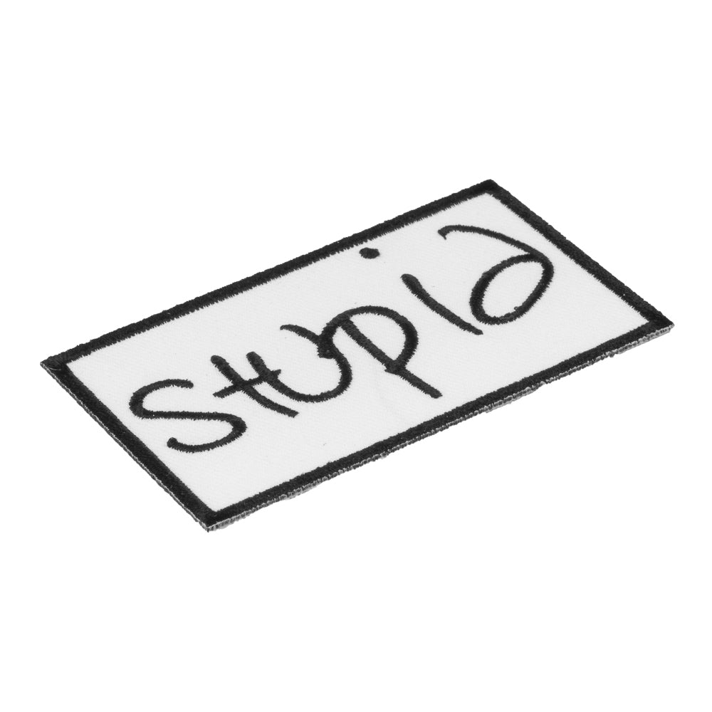 Stupid Black & White Patch, Funny Patches — detail view 1
