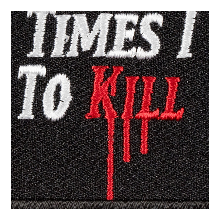Sometimes I Aim To Please Patch, Funny Patches — detail view 2