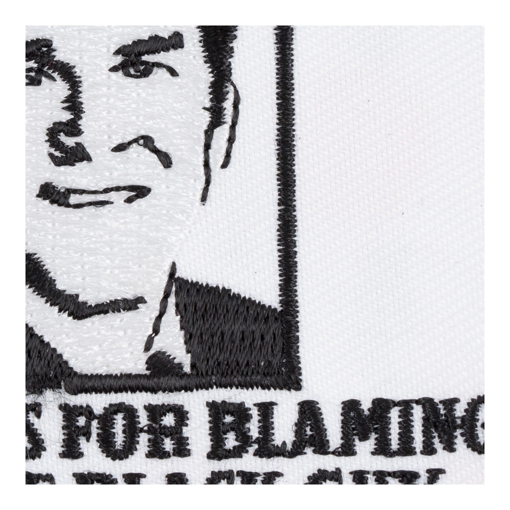 I Screwed You All George W. Bush Patch, Political Patches — detail view 1