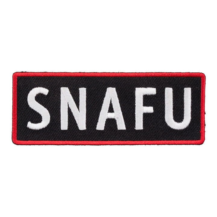 SNAFU Situation Normal All Fucked Up Patch, Funny Patches — product image