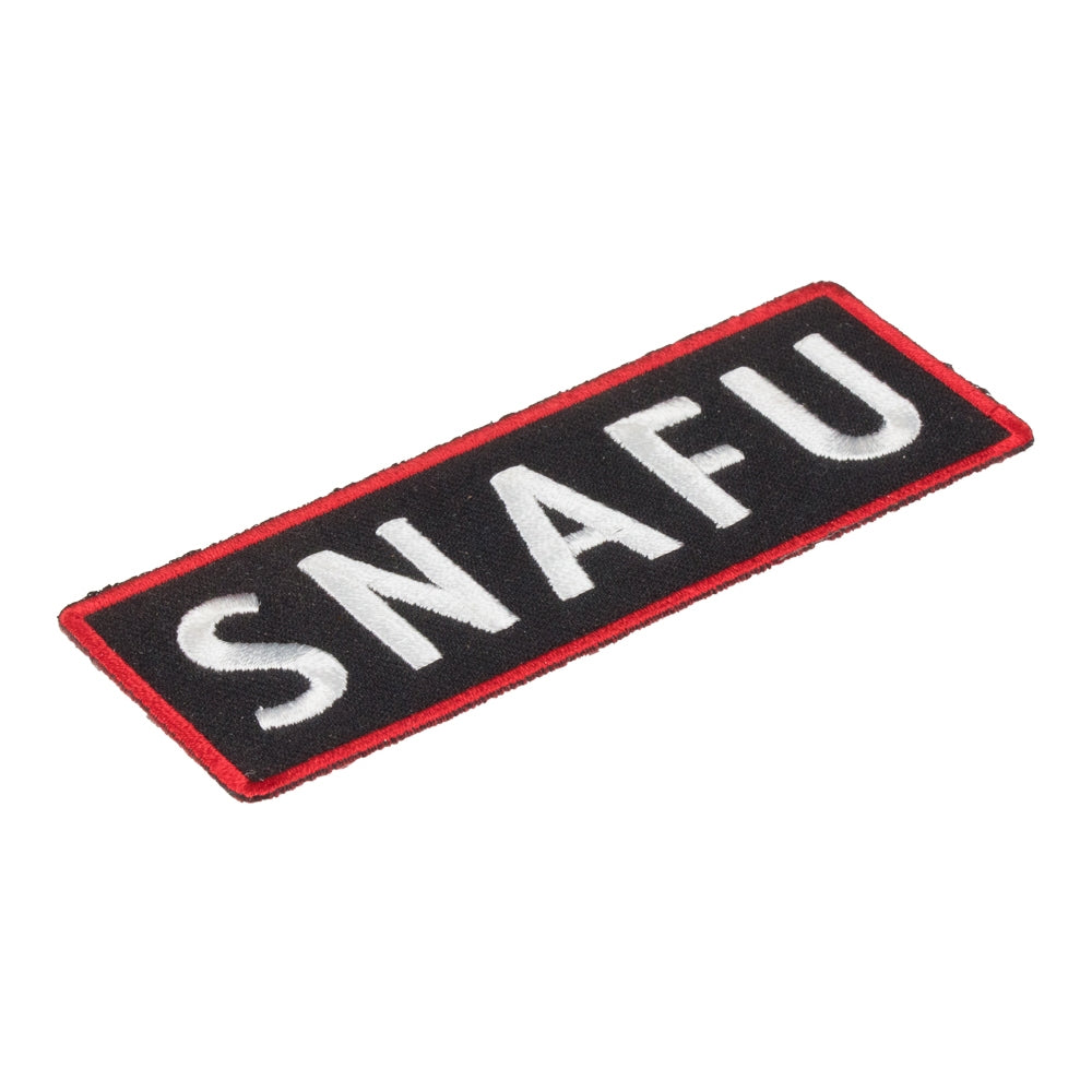 SNAFU Situation Normal All Fucked Up Patch, Funny Patches — detail view 2
