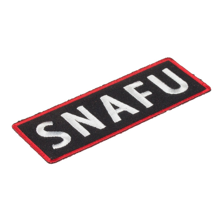 SNAFU Situation Normal All Fucked Up Patch, Funny Patches — detail view 2