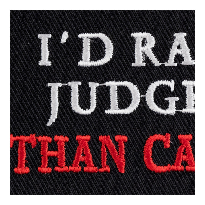 Judged By 12 Carried By 6 Patch, Biker Patches — detail view 2