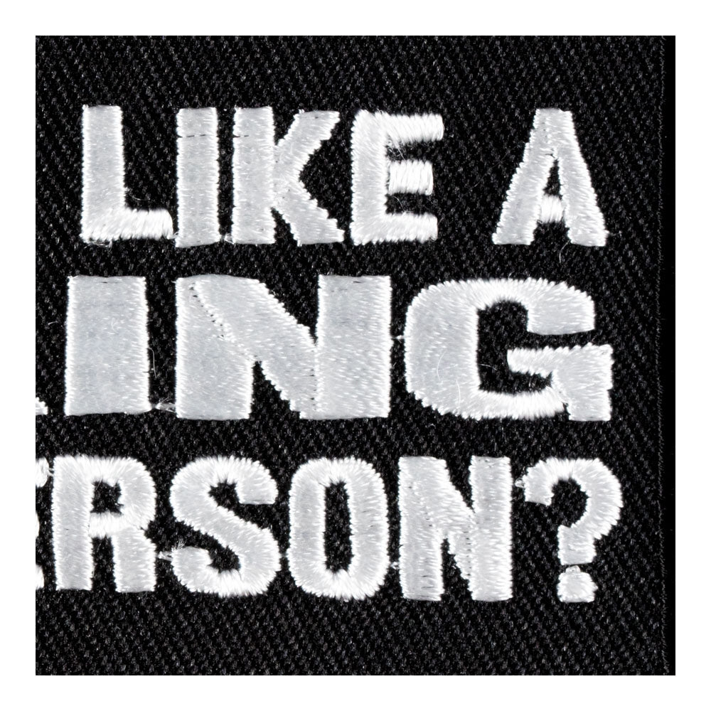 Do I Look Like A Fucking People Person Patch, Funny Patches — detail view 2