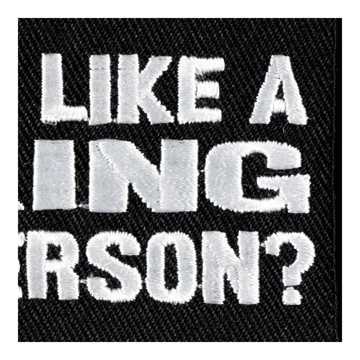 Do I Look Like A Fucking People Person Patch, Funny Patches — detail view 2