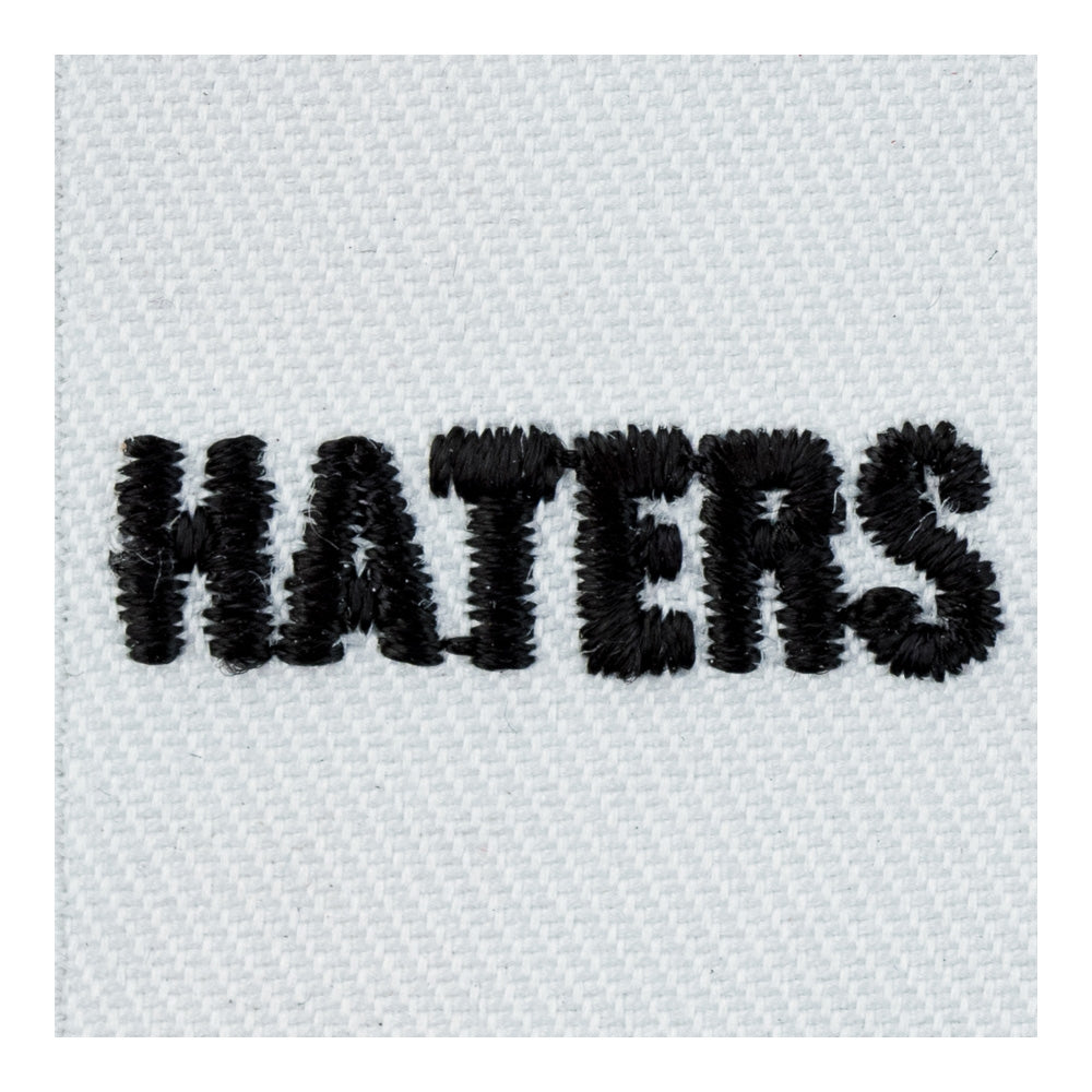 Haters Are My Motivators Patch, Funny Inspirational Patches — detail view 2