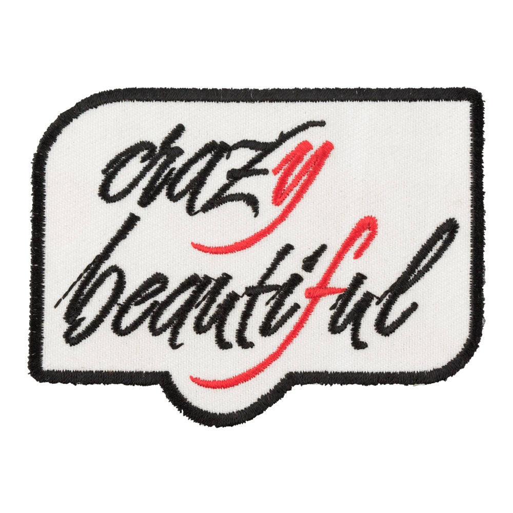 Crazy Beautiful Patch, Ladies Motivational Patches — product image