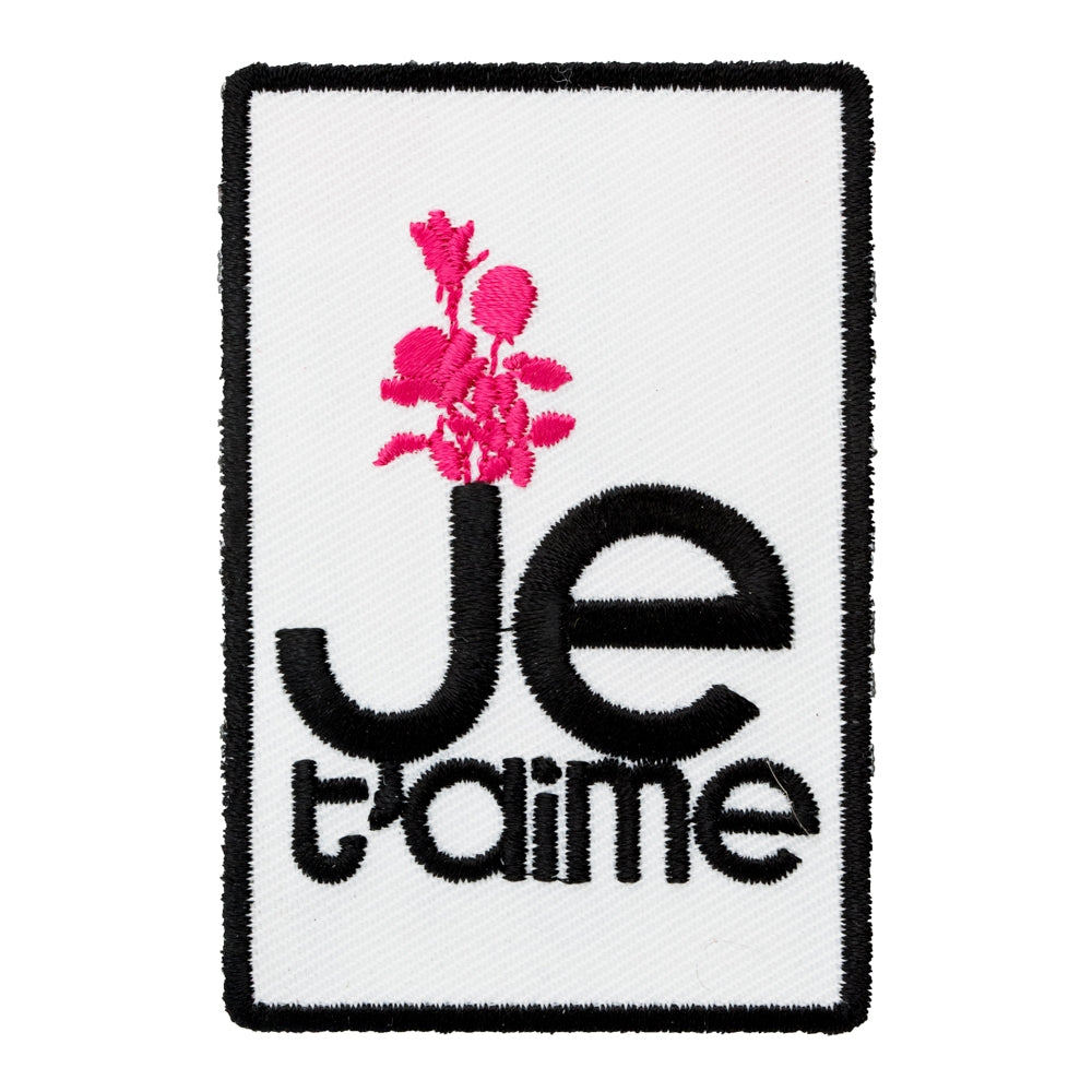Je T'aime I Love You Patch, Ladies Patches — product image
