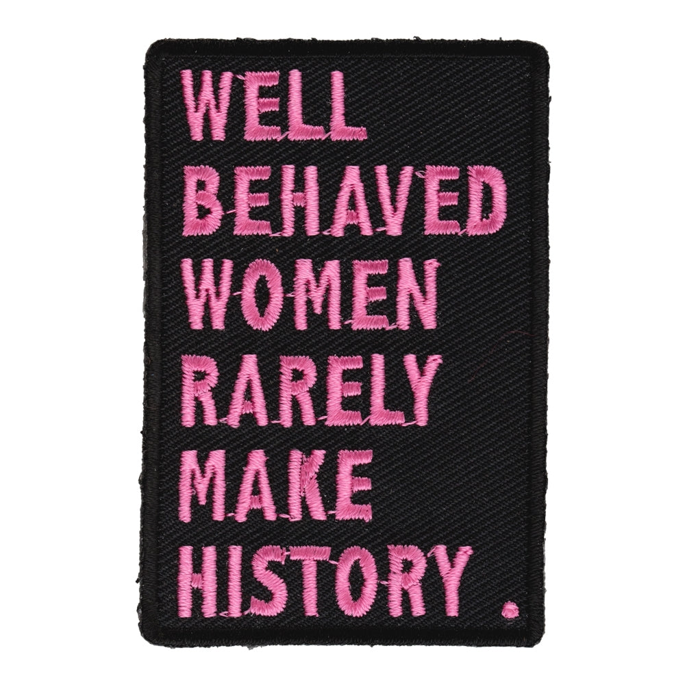 Well Behaved Women History Patch, Ladies Patches — product image