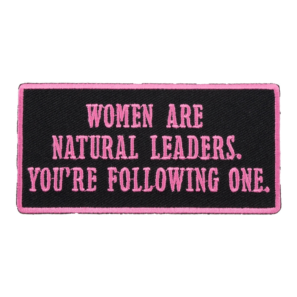 Women Are Natural Leaders Patch, Ladies Patches — product image