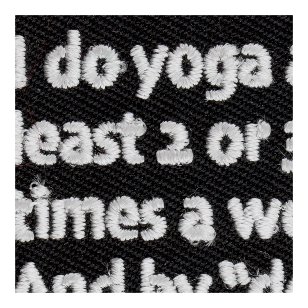 I Do Yoga 2 Or 3 Times A Week Patch, Women&