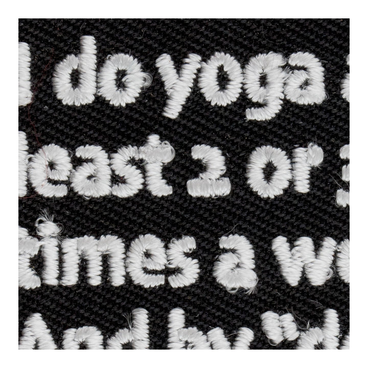 I Do Yoga 2 Or 3 Times A Week Patch, Women&