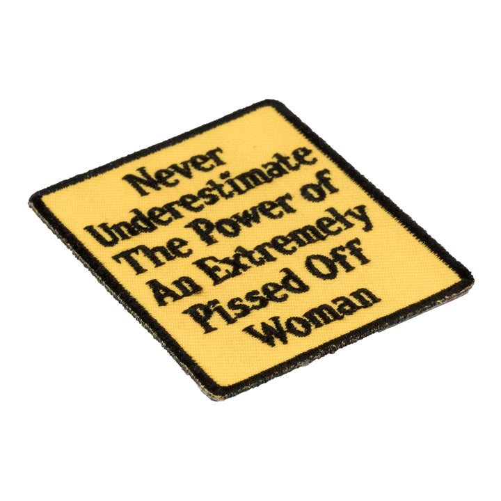 Power of A Pissed off Woman Patch, Women&