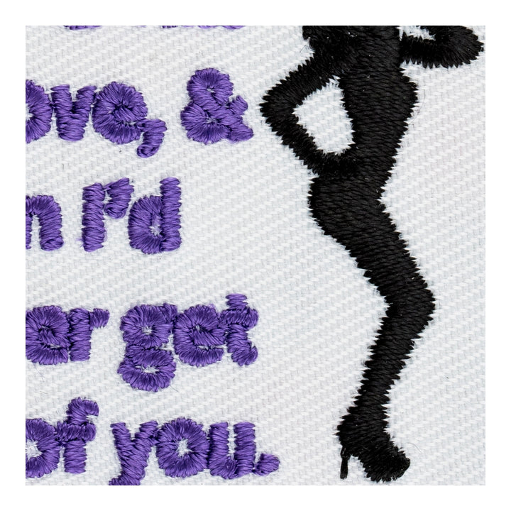 Kiss My Ass Fall In Love Patch, Funny Women&