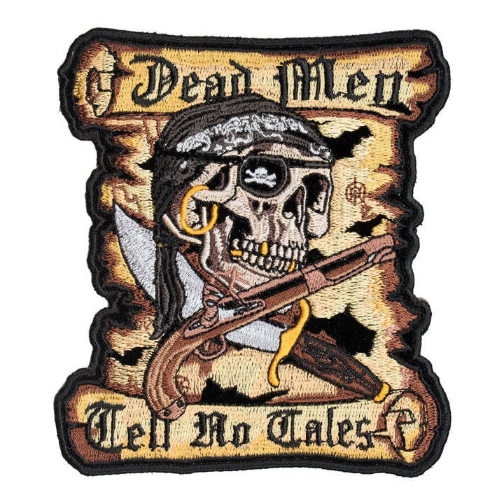 Dead Men Tell No Tales Pirate Patch, Small Size — product image