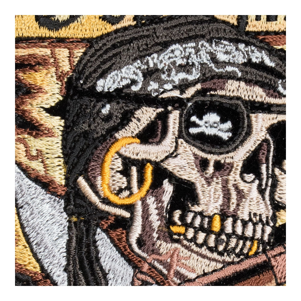 Dead Men Tell No Tales Pirate Patch, Small Size — detail view 2