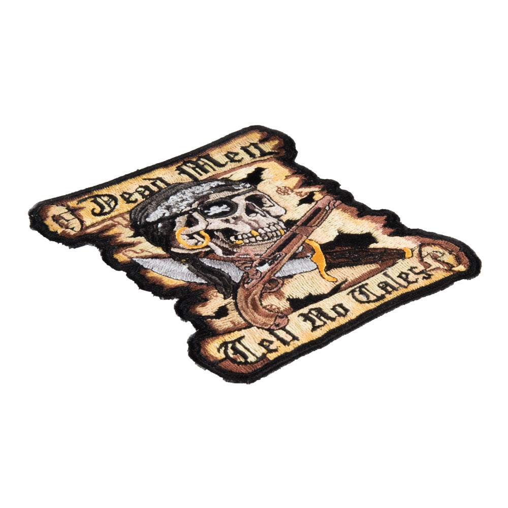 Dead Men Tell No Tales Pirate Patch, Small Size — detail view 1