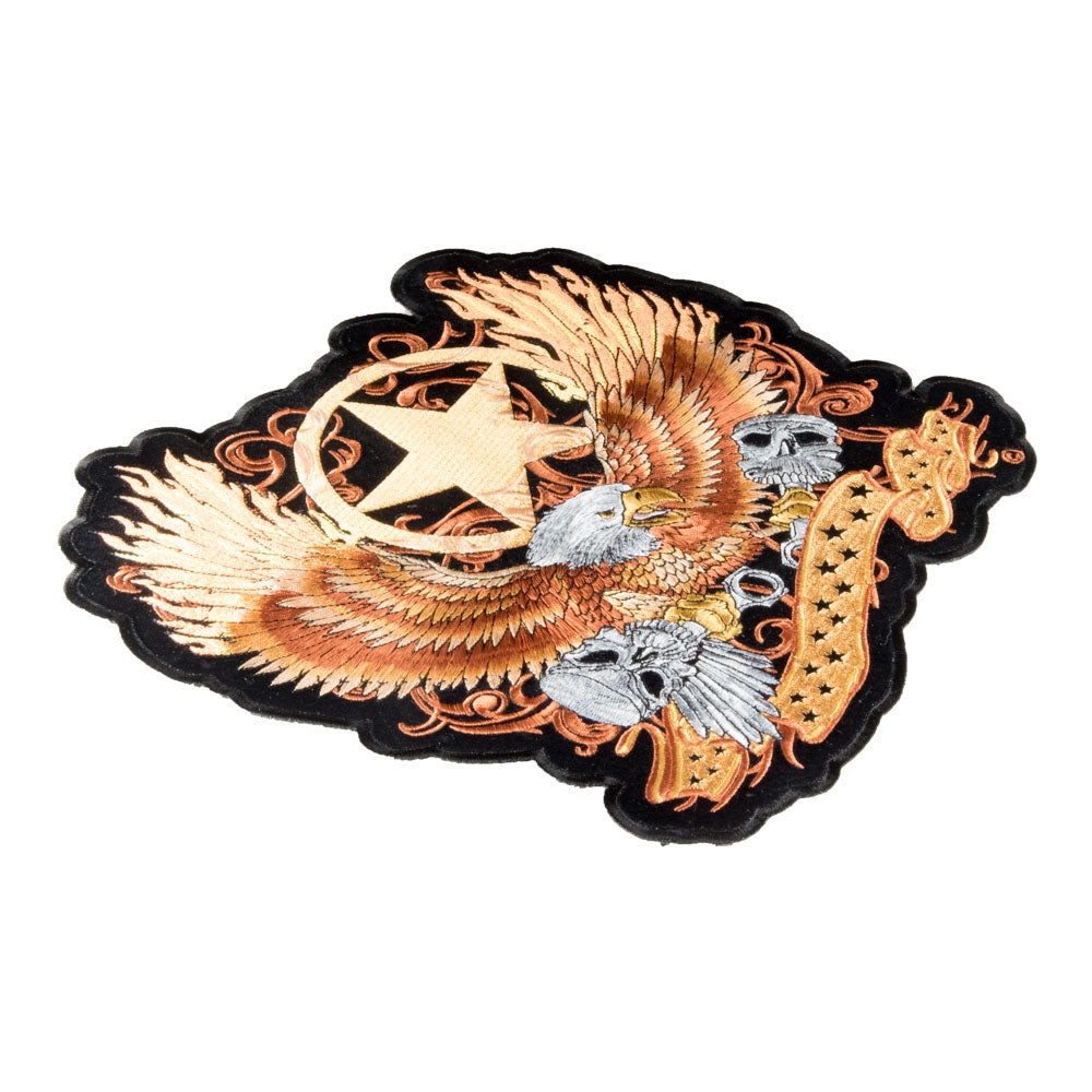 Eagle With Flaming Wings & Star Patch, Large Size — detail view 1