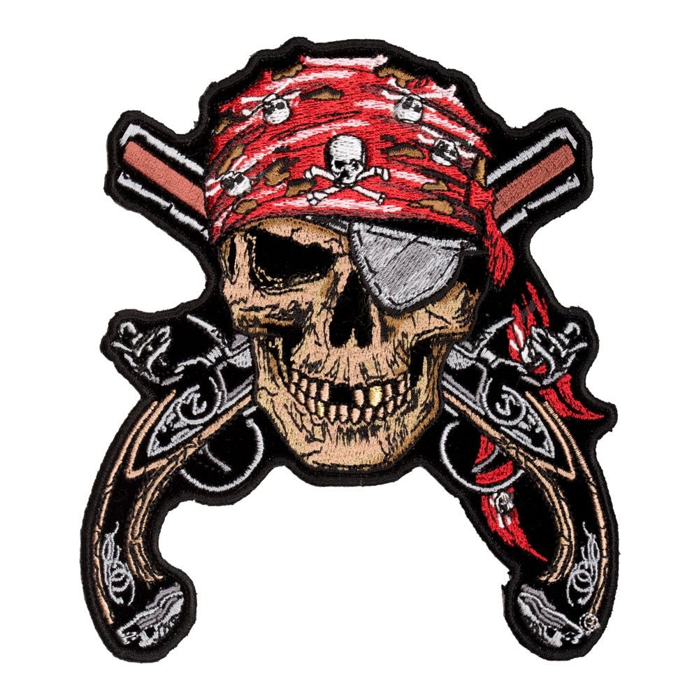 Pirate Skull & Guns Patch, Medium Size — product image