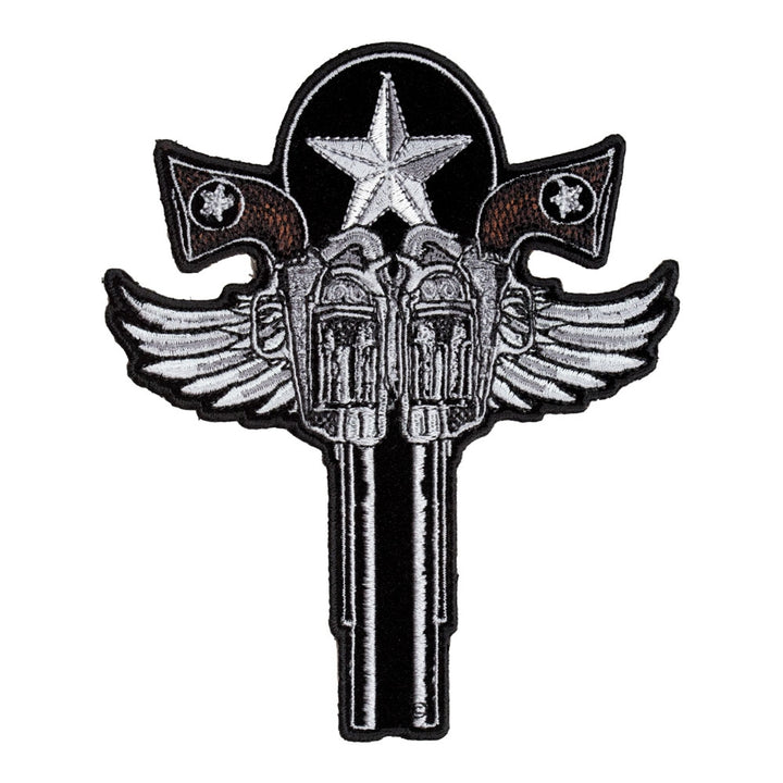 Winged Guns &amp; Lone Star Patch, Small Size — product image
