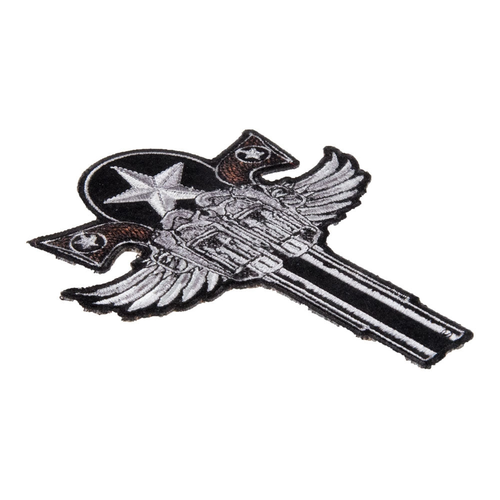 Winged Guns & Lone Star Patch, Small Size — detail view 1