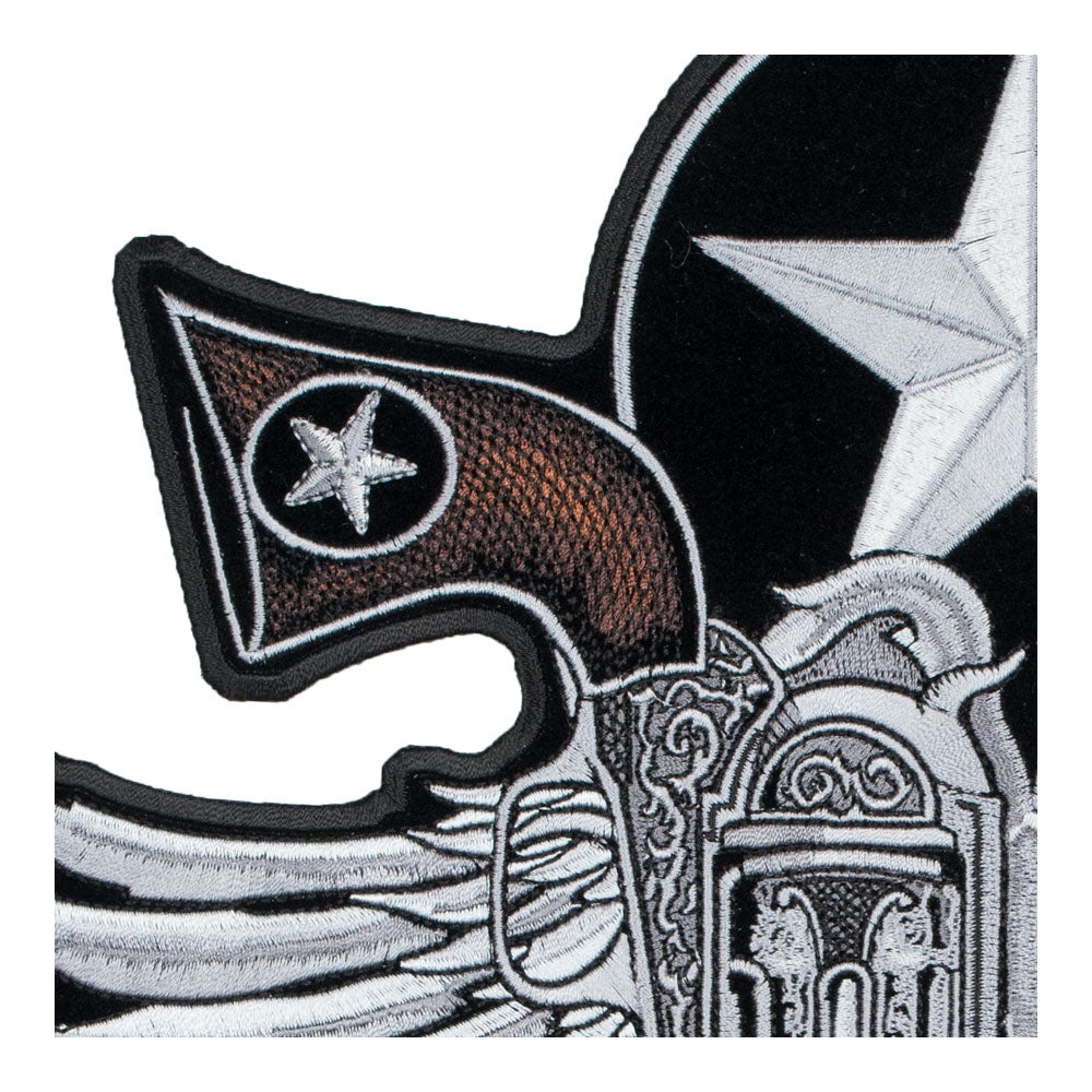 Winged Guns &amp; Lone Star Patch, Large Size — detail view 1