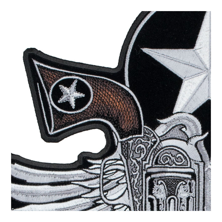 Winged Guns &amp; Lone Star Patch, Large Size — detail view 1