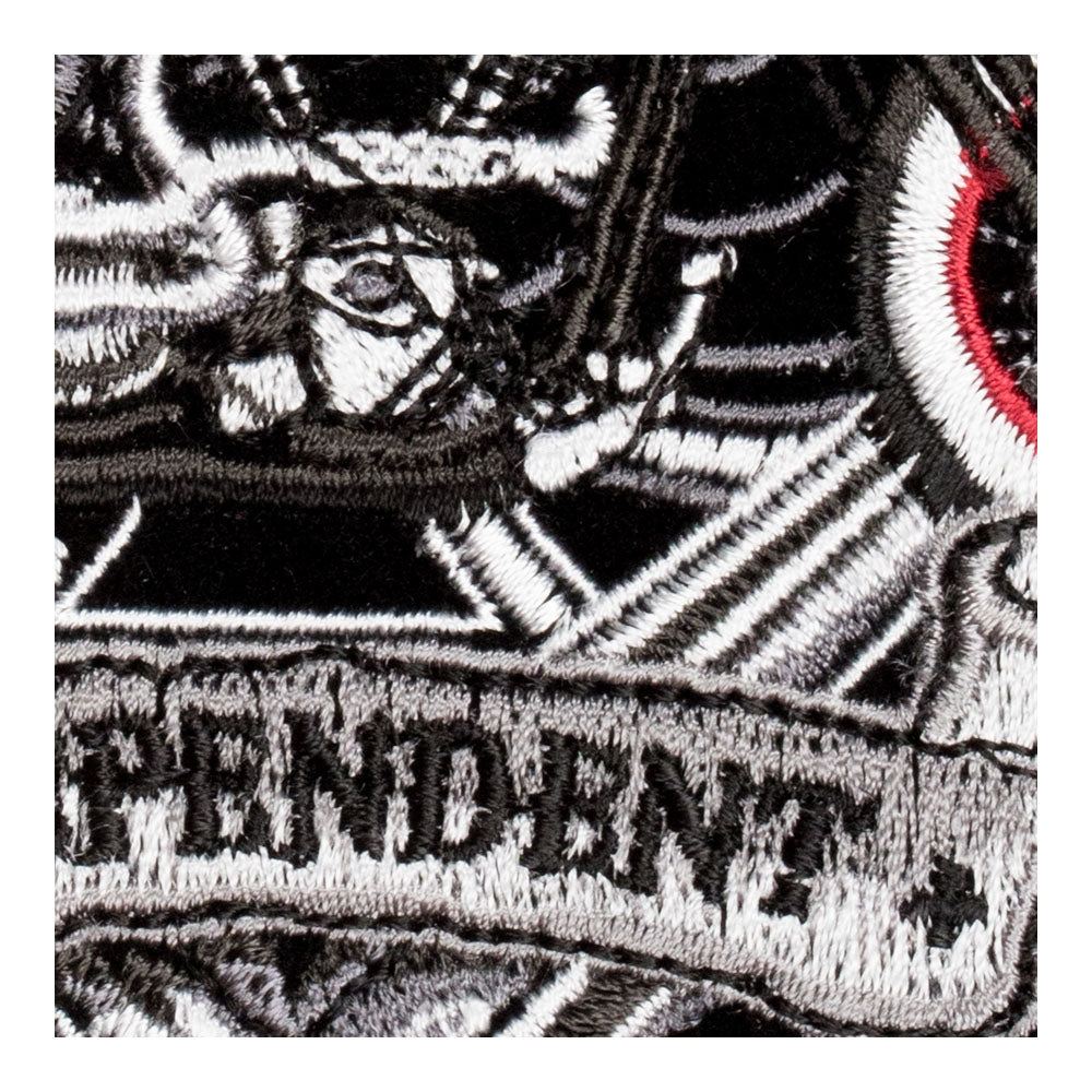Independent Spade Vintage Motorcycle Patch, Small Size — detail view 1