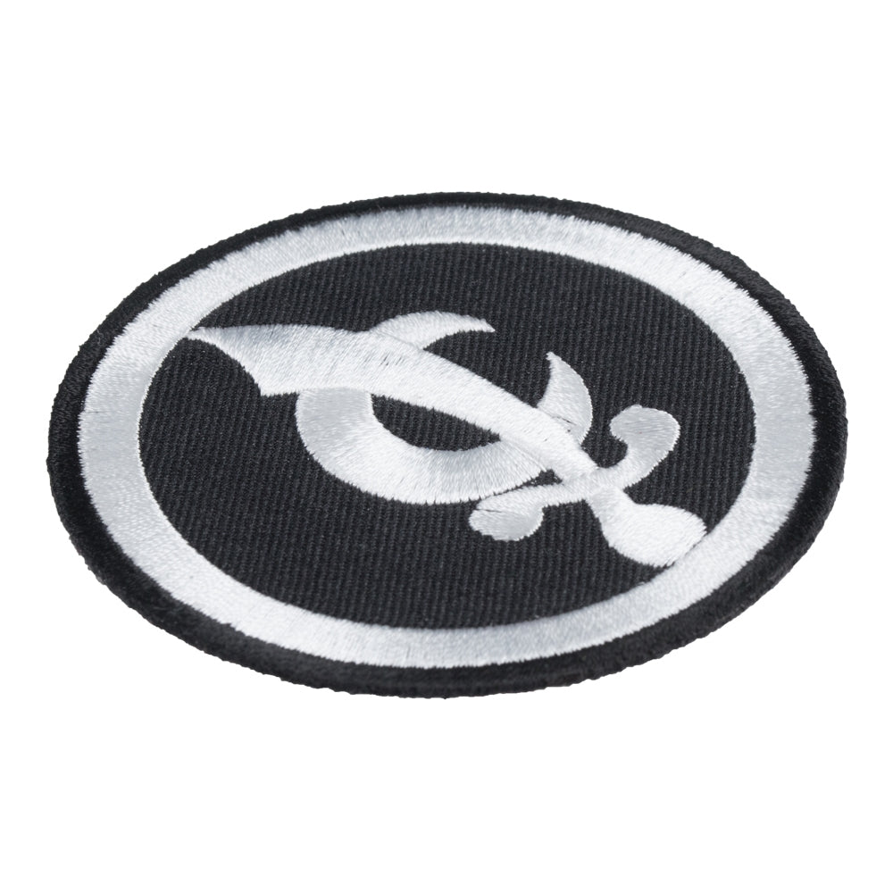 Round Shriners Crescent & Scimitar Patch, Shriners Patches — detail view 1