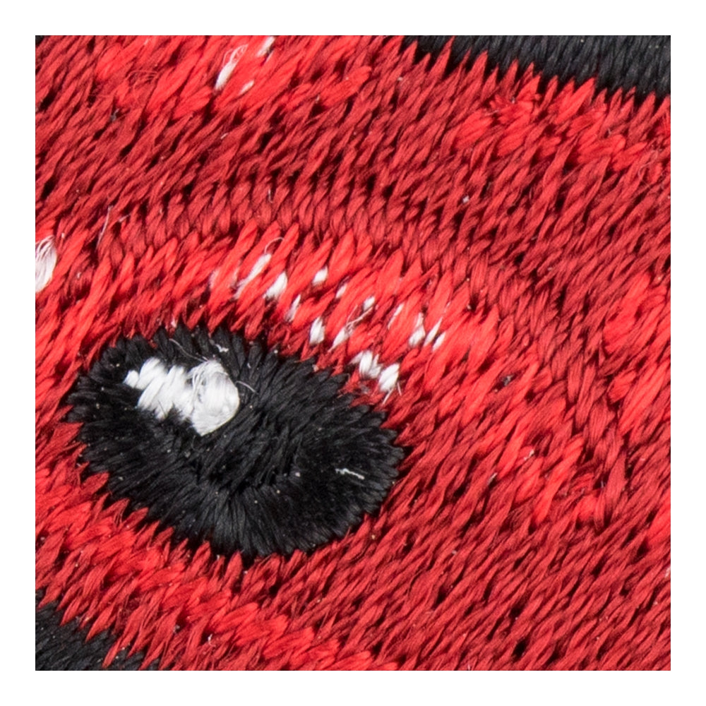 Red &amp; Blue Poison Arrow Frog Patch, Exotic Frog Patches — detail view 2