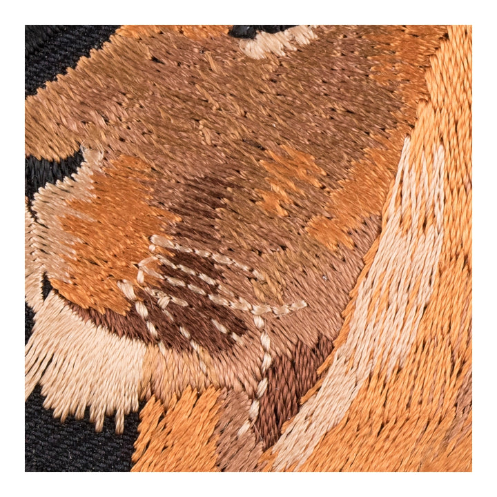Profile View Majestic Lion Face Patch, Lion &amp; Jungle Animal Patches — detail view 2