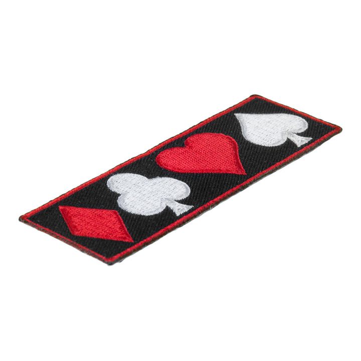 Diamond Club Heart Spade Patch, Playing Card Patches — detail view 1