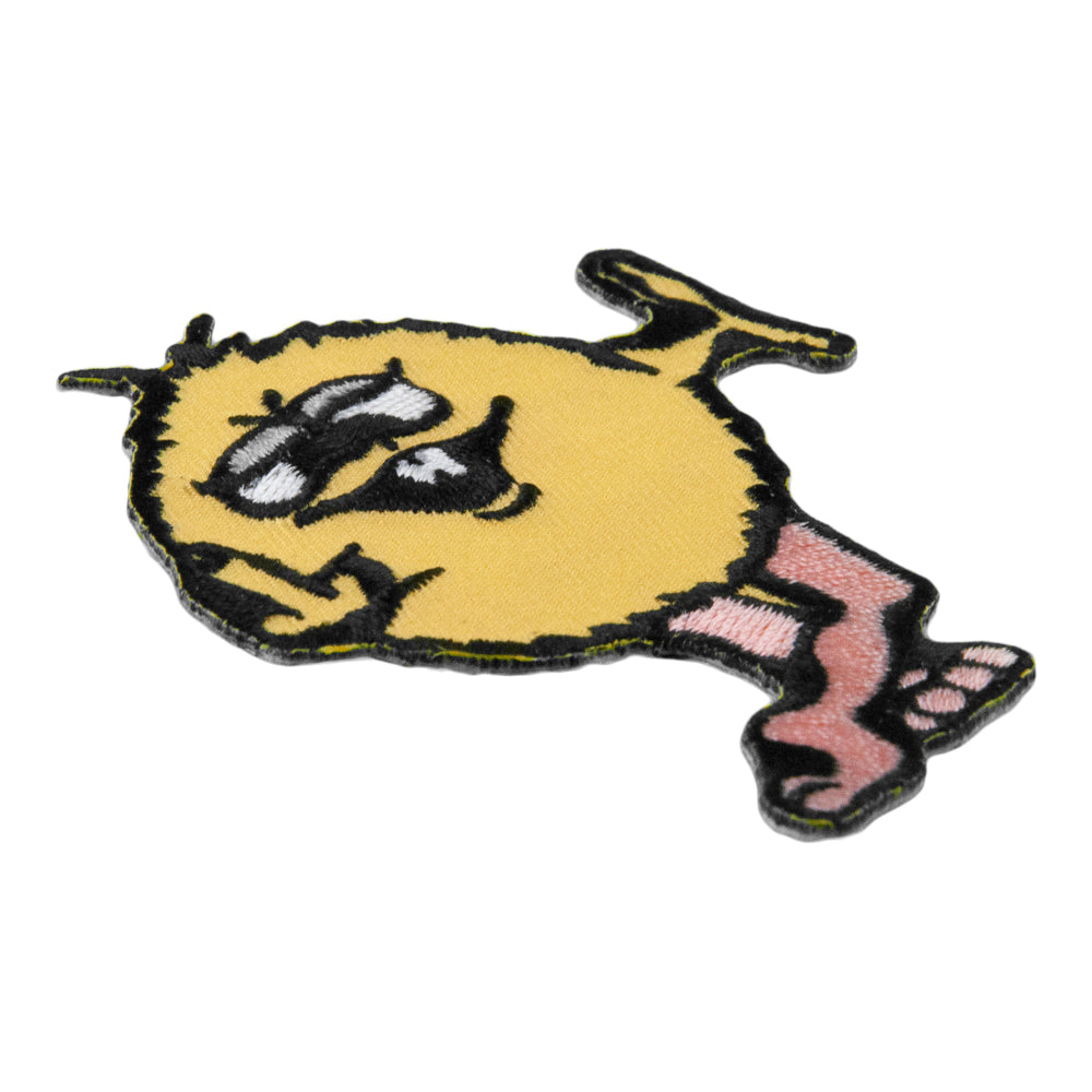 Fuck You Bird Right Hand Middle Finger Patch, Cartoon Patches — detail view 1