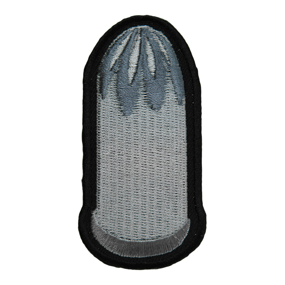 Silver Bullet Embroidered Patch, Guns & Ammunition Patches — product image