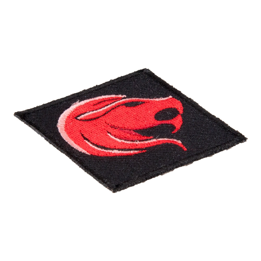 Zodiac Leo Red Lion Embroidered Patch, Astrology Sign Patches — detail view 1
