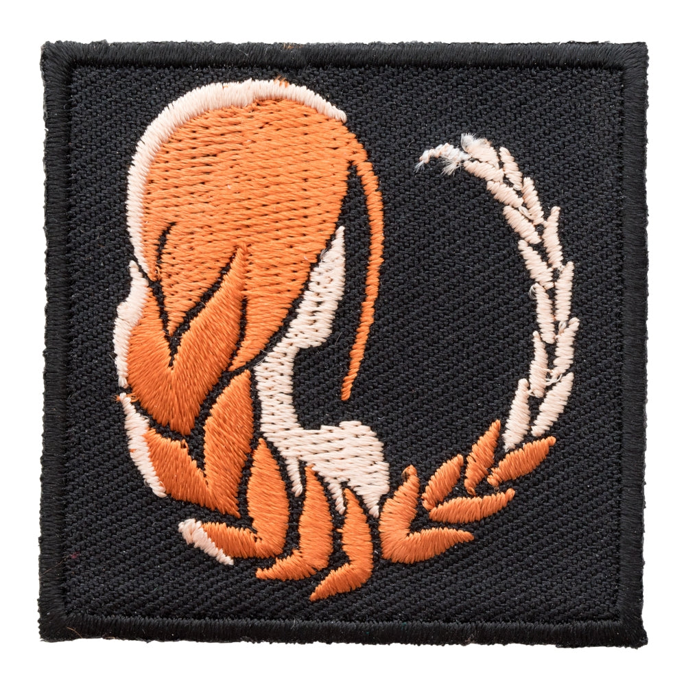 Zodiac Virgo Woman Facing Away Patch, Astrology Sign Patches — product image
