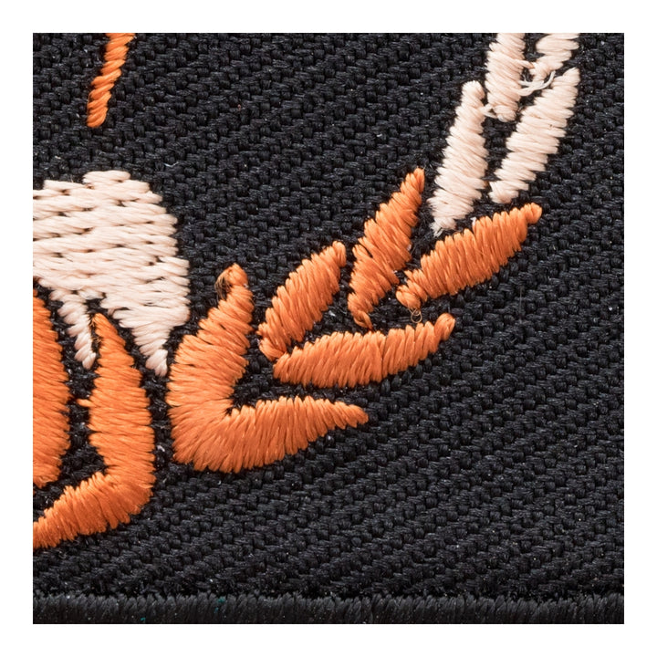Zodiac Virgo Woman Facing Away Patch, Astrology Sign Patches — detail view 2