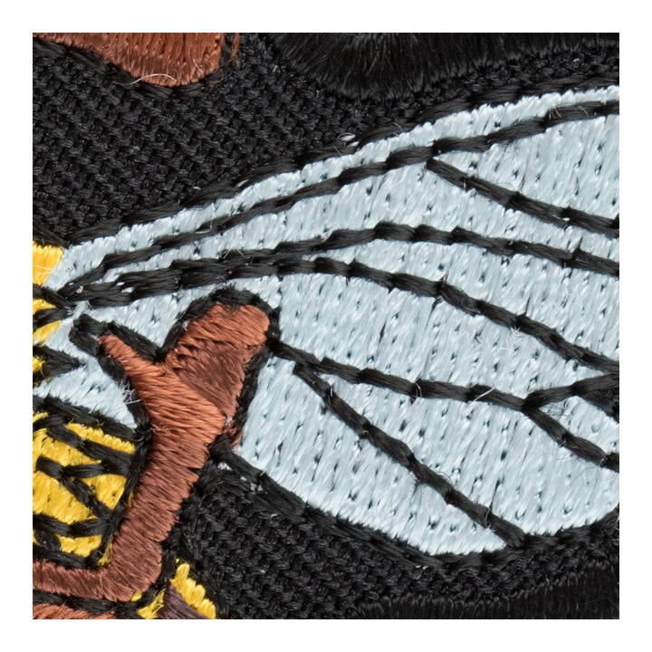 Bee Happy Bumblebee Patch, Kids Insect Patches — detail view 1