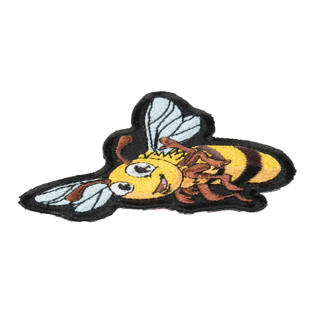 Bee Happy Bumblebee Patch, Kids Insect Patches — detail view 2